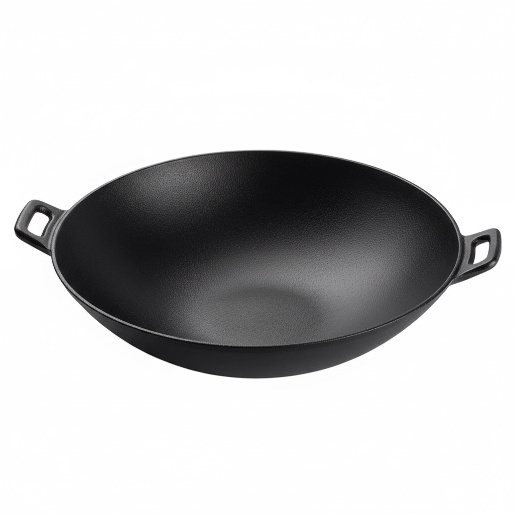 Liatinový wok 50 cm